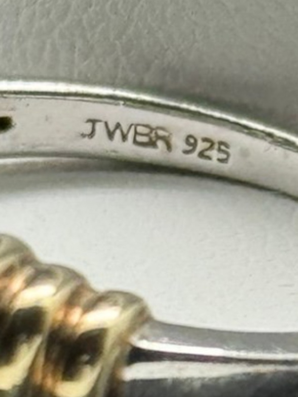 JWBR Sterling Silver Diamond Pave Ring ๐ - Picture 4 of 10